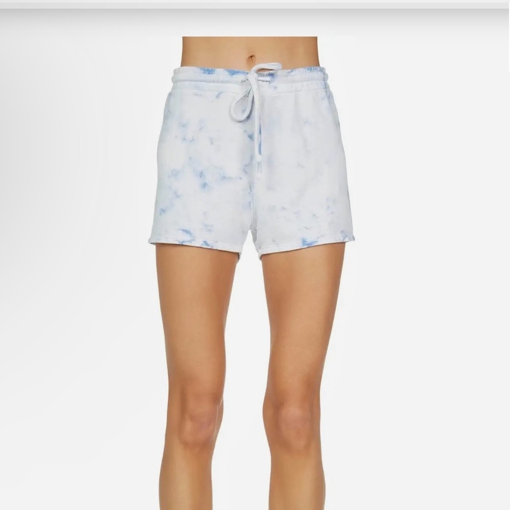 Michael Lauren® MSRP $88 Vito Marbled 100% Cotton Sweatshorts NWT
